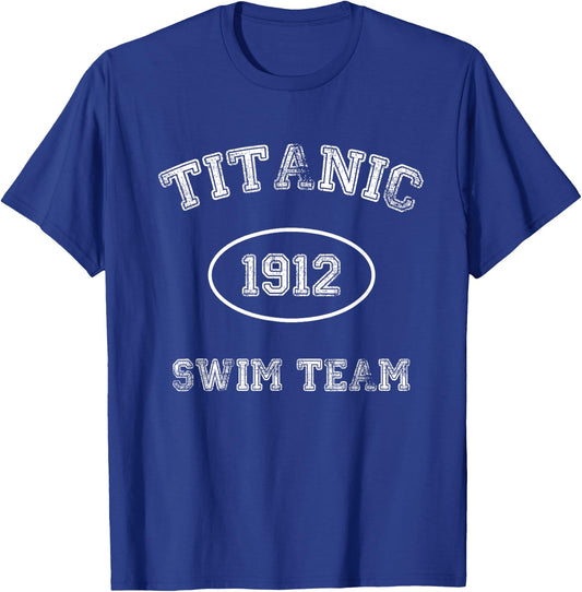 Titanic Swim Team - Titanic Clothing T-Shirt - T-Shirt | Royal