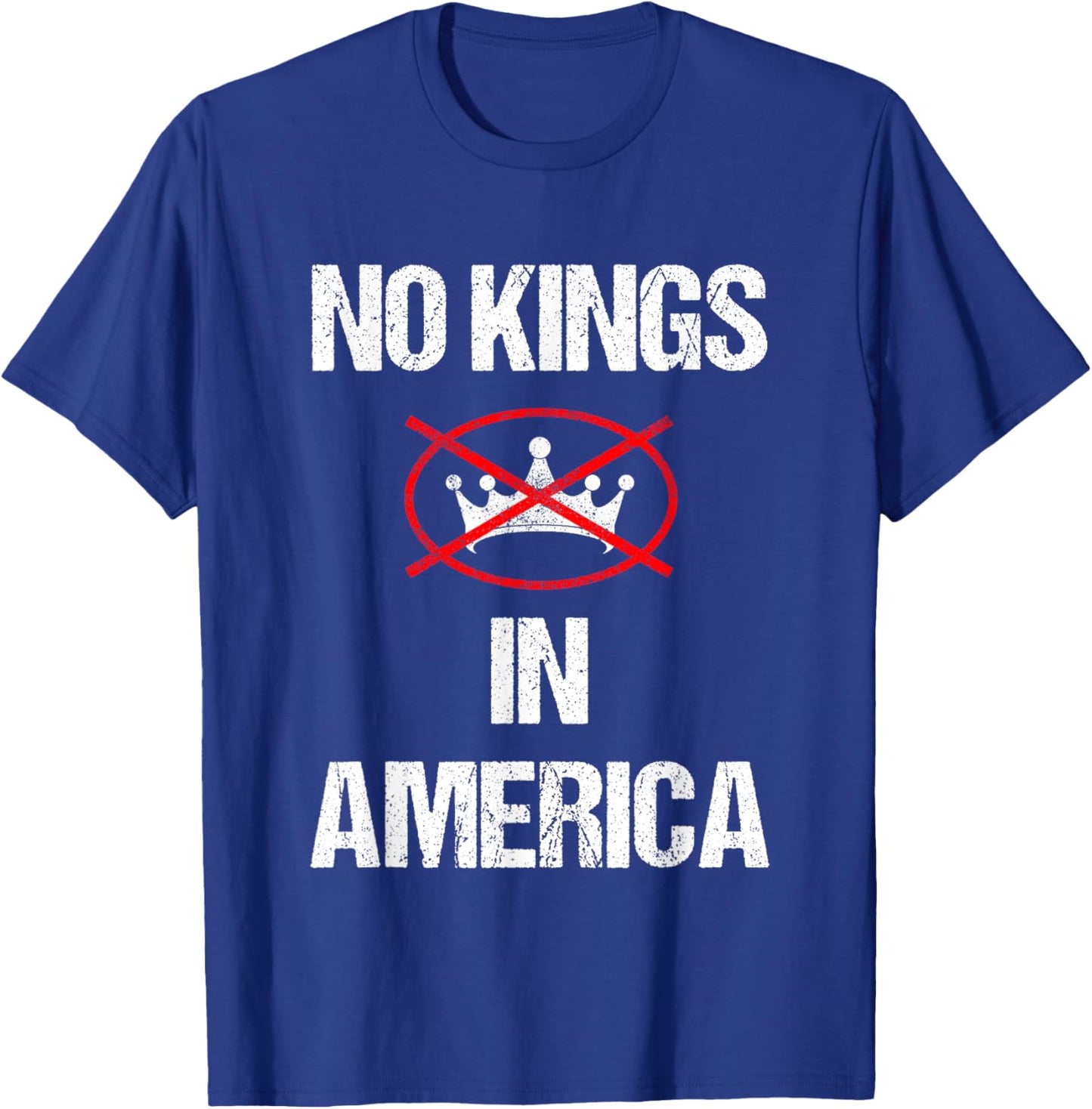 No Kings in America Supreme Court Protest T-Shirt - T-Shirt | Royal