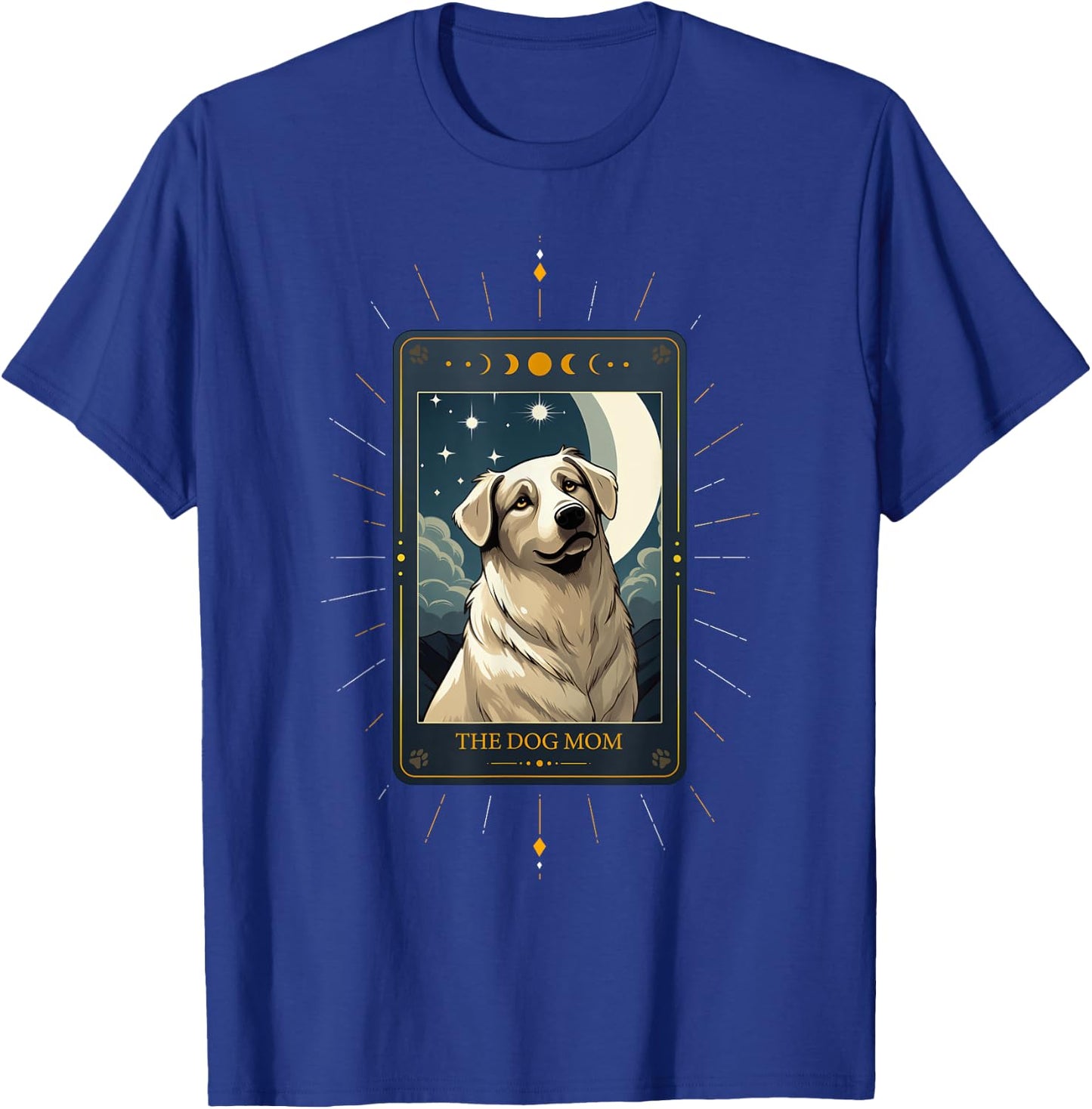 Anatolian Shepherd The Dog Mom Tarot Card Cute Kawaii Pet T-Shirt - T-Shirt | Royal