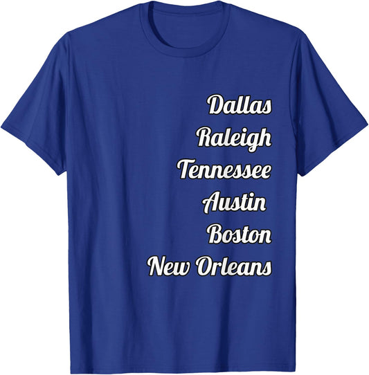 D-cked Down in Dallas T-Shirt - T-Shirt | Royal