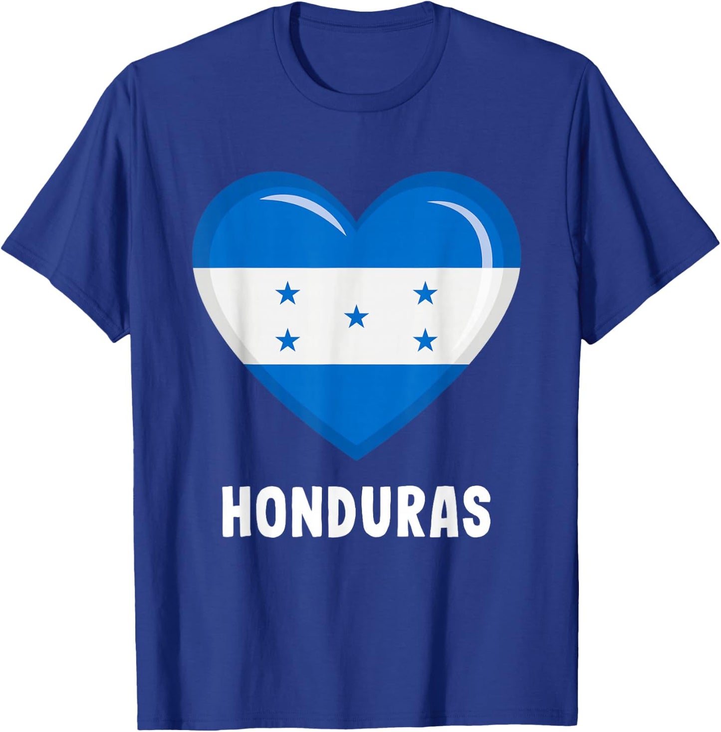Honduran Flag Jersey | Honduran T-Shirt - T-Shirt | Royal