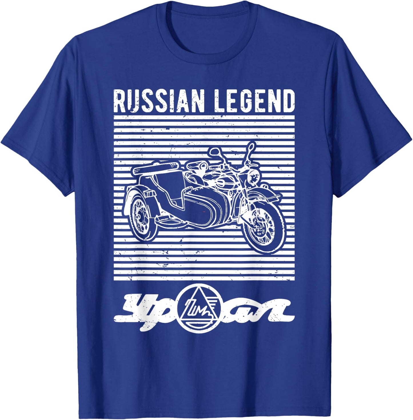 Ural Motorcycle Offroad Motorcycle Rider T-Shirt - T-Shirt | Royal