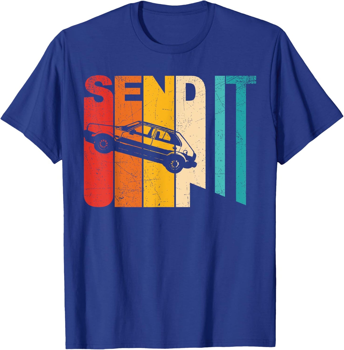 Send It Race Car Meme Shirt T-Shirt - T-Shirt | Royal
