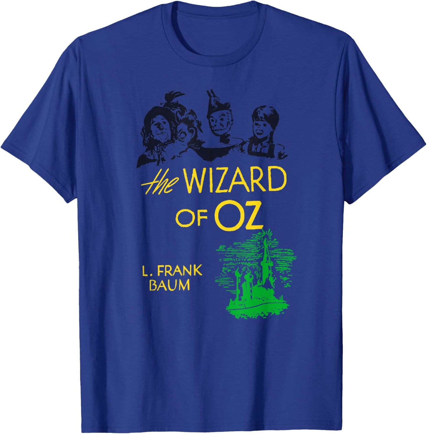 Oz Shirts & Wizard of OZ Gifts Adult Vintage Retro Wizard of Oz Musical - Grey, Small, Short Sleeve, Classic Fit, Crew Collar, Letter Print, T Back T-Shirt - T-Shirt | Royal