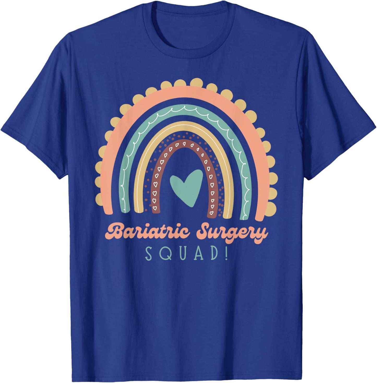 Bariatric Surgery Squad and Weight Loss Surgery Recovery T-Shirt - T-Shirt | Royal