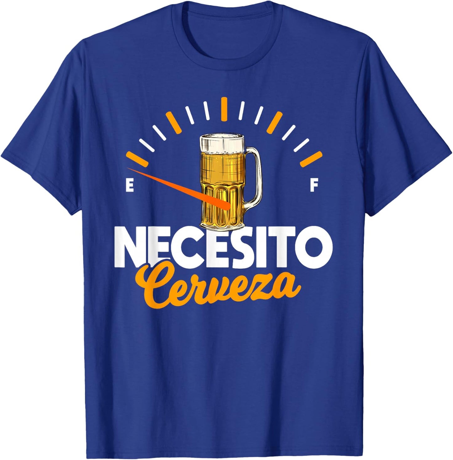 Mexican beer necesito cerveza cool & funny sayings T-Shirt - T-Shirt | Royal