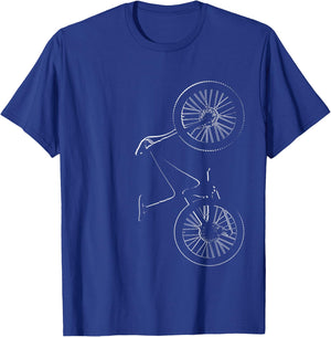 MTB Mountain Bike Apparel - MTB Mountain Bike T-Shirt - T-Shirt | Royal