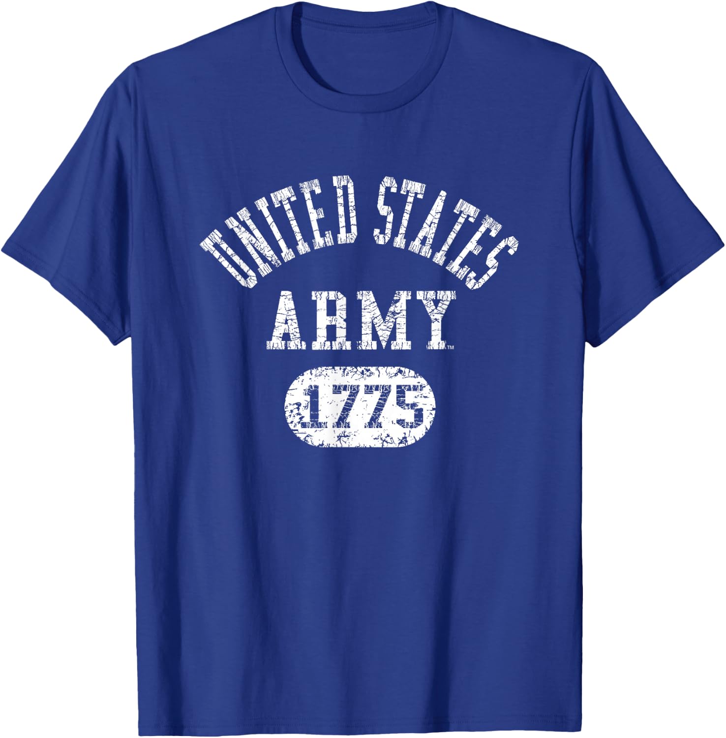 Military Army United States Vintage 1775 Officially Licensed T-Shirt - T-Shirt | Royal