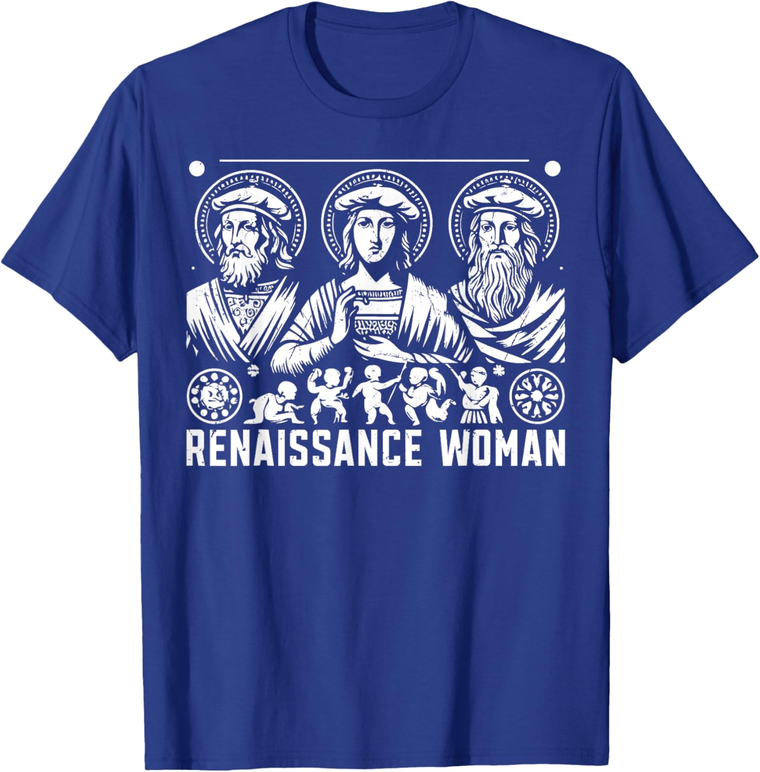 Renaissance Woman Renaissance T-Shirt - T-Shirt | Royal