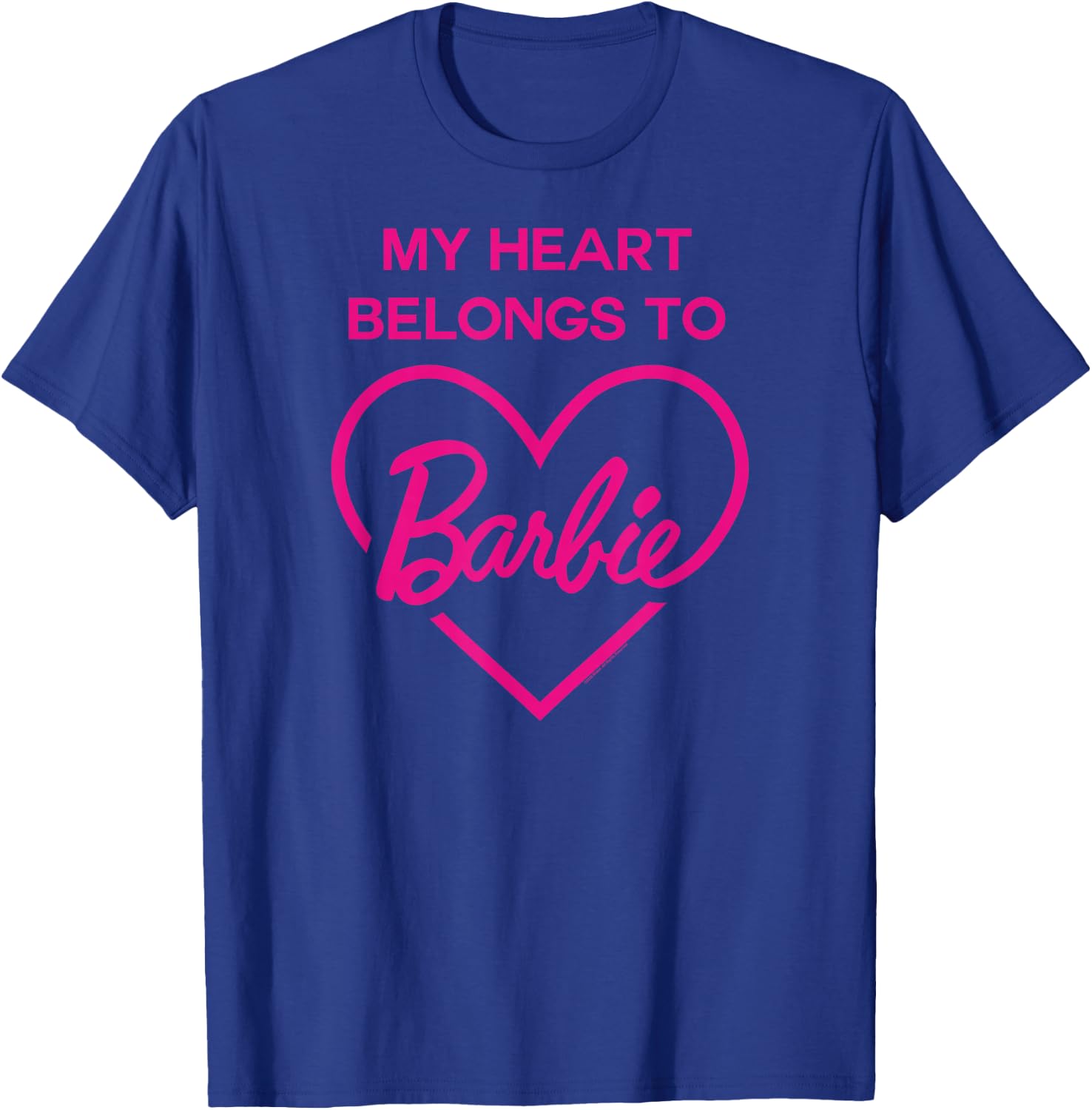 Barbie - My Heart Belong to Barbie T-Shirt - T-Shirt | Royal