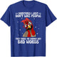 Sometimes I just don't like people they make me wanna say T-Shirt - T-Shirt | Royal