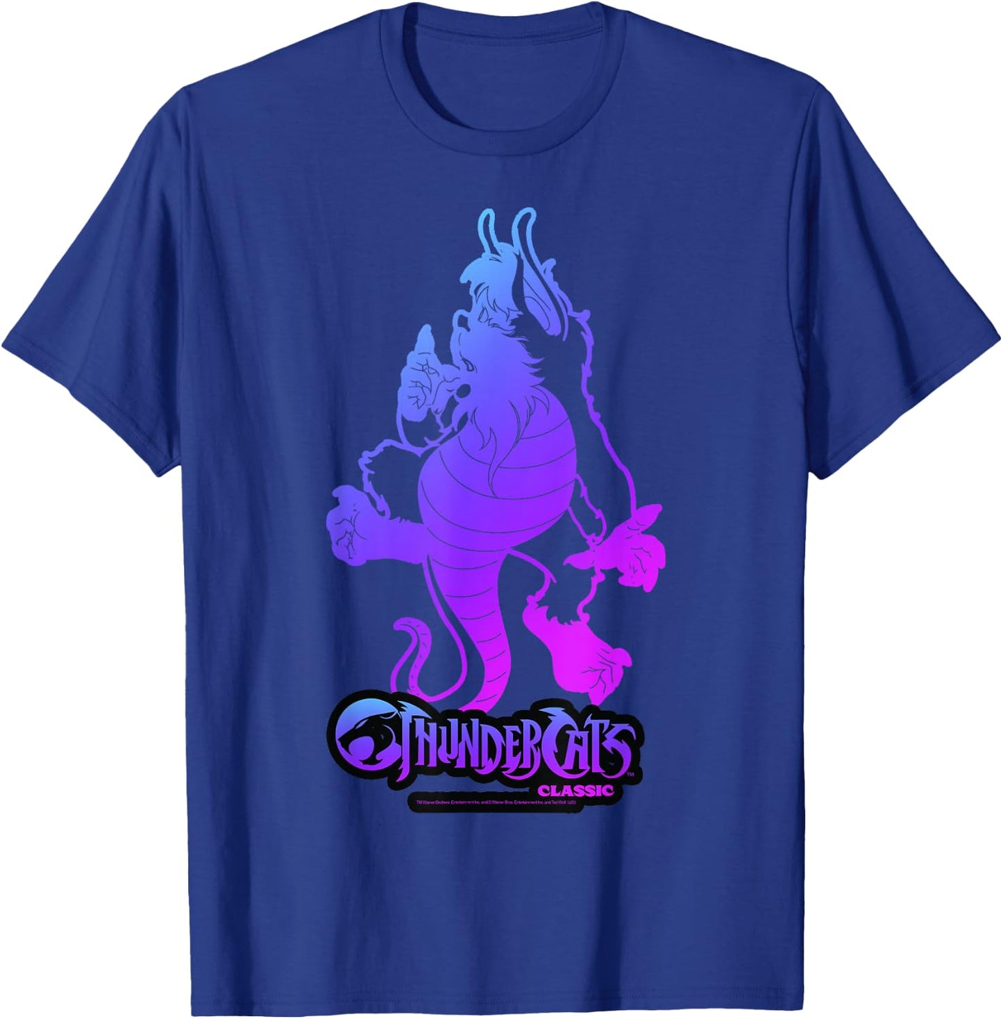 ThunderCats Snarf Gradient Portrait T-Shirt - T-Shirt | Royal