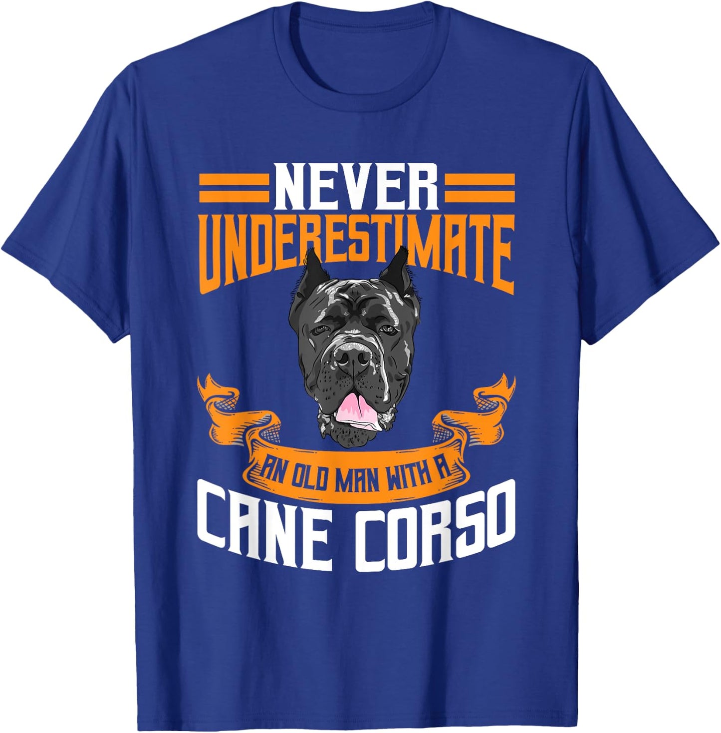 Cane Corso Motif Italian Mastiff T-Shirt - T-Shirt | Royal