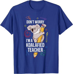 Koalafied Teacher T-Shirt - T-Shirt | Royal