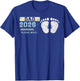 Dad 2026, Baby Announcement, Expecting Father, Fatherhood T-Shirt - T-Shirt | Royal