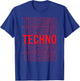 Techno Music - DJ Rave EDM Festival T-Shirt - T-Shirt | Royal