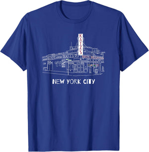 Kat'z Deli New York City for Reuben Sandwich Fans T-Shirt - T-Shirt | Royal