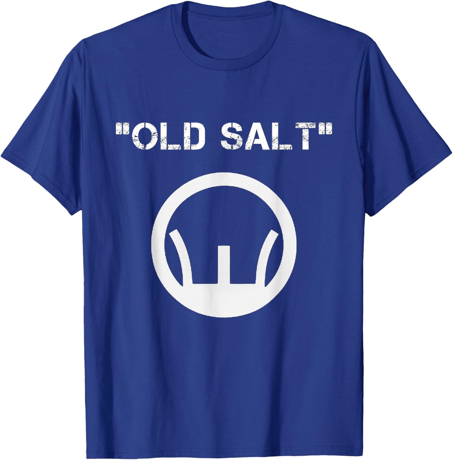 Old Salt | Military Veteran Salty T-Shirt - T-Shirt | Royal