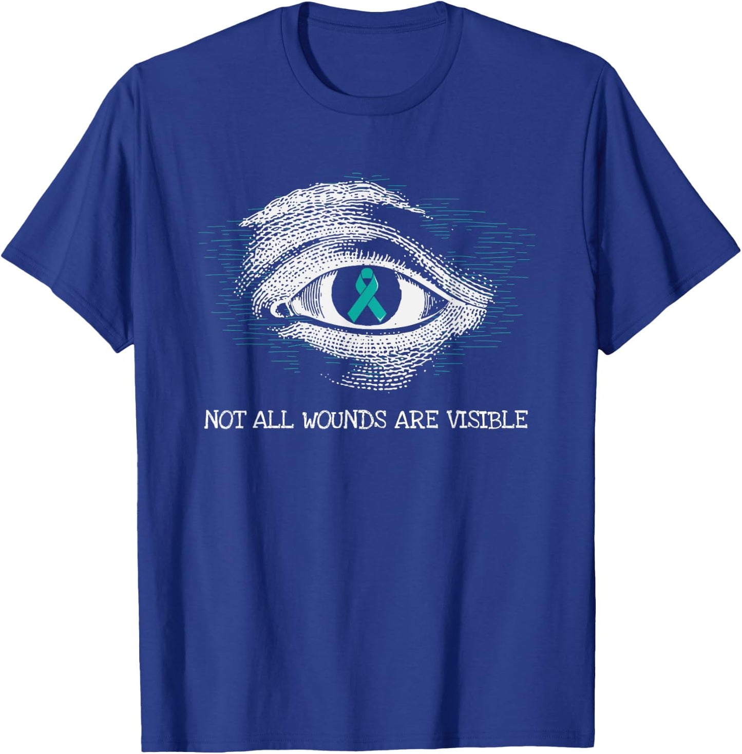 Veteran PTSD Awareness Suicide Prevention Military Gifts T-Shirt - T-Shirt | Royal