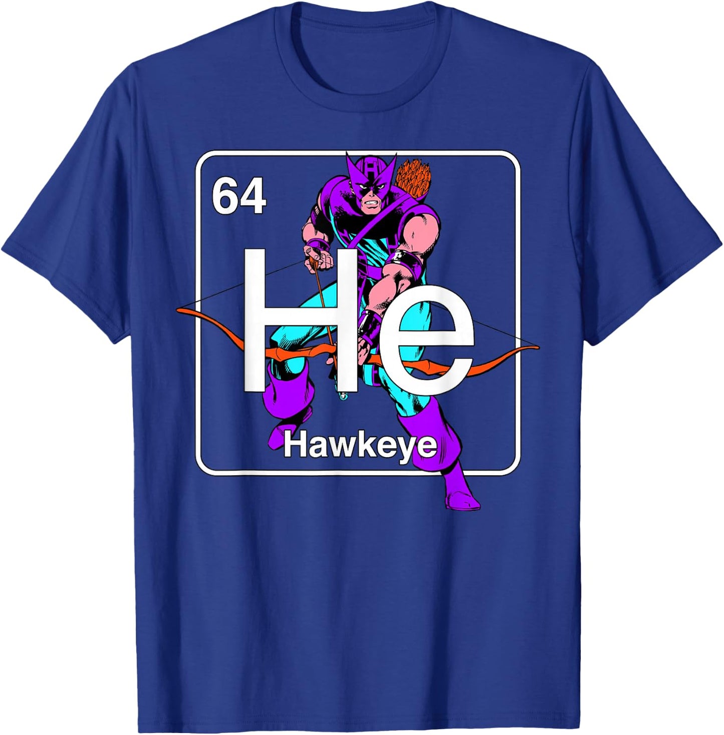 Marvel Avengers Hawkeye Element T-Shirt - T-Shirt | Royal