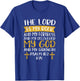 Christian Holy Bible Verse Spiritual Christian Gift Prayer T-Shirt - T-Shirt | Royal
