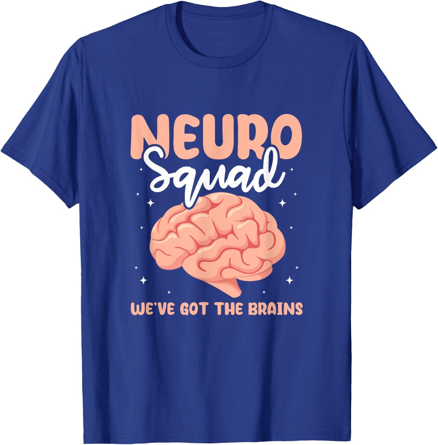 Neuro Squad Brain Neuroscientist Neurologist Neuro Nurse T-Shirt - T-Shirt | Royal