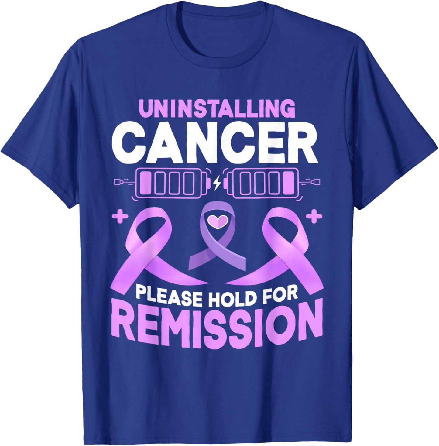 Chemotherapy Uninstalling Cancer Chemo T-Shirt - T-Shirt | Royal