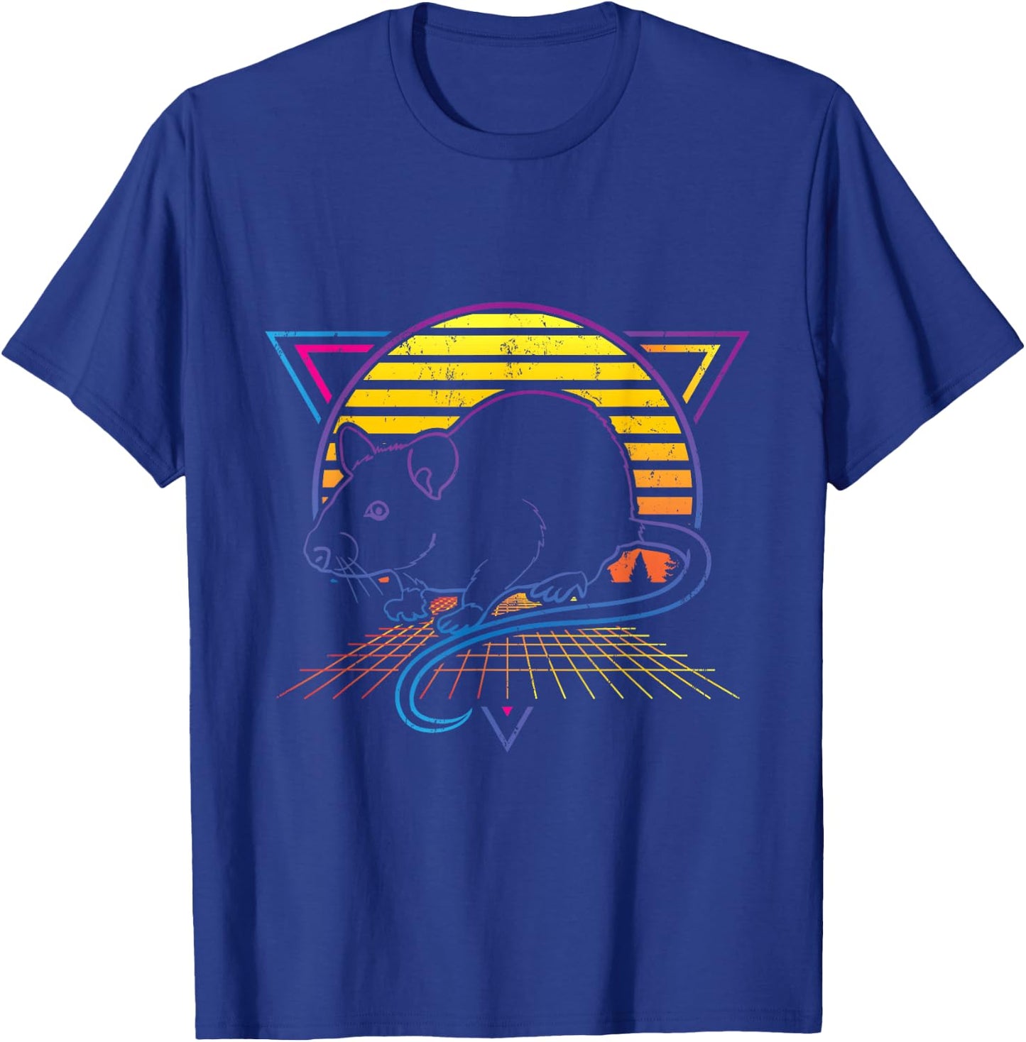 Retro Rat for Rat Lover T-Shirt - T-Shirt | Royal