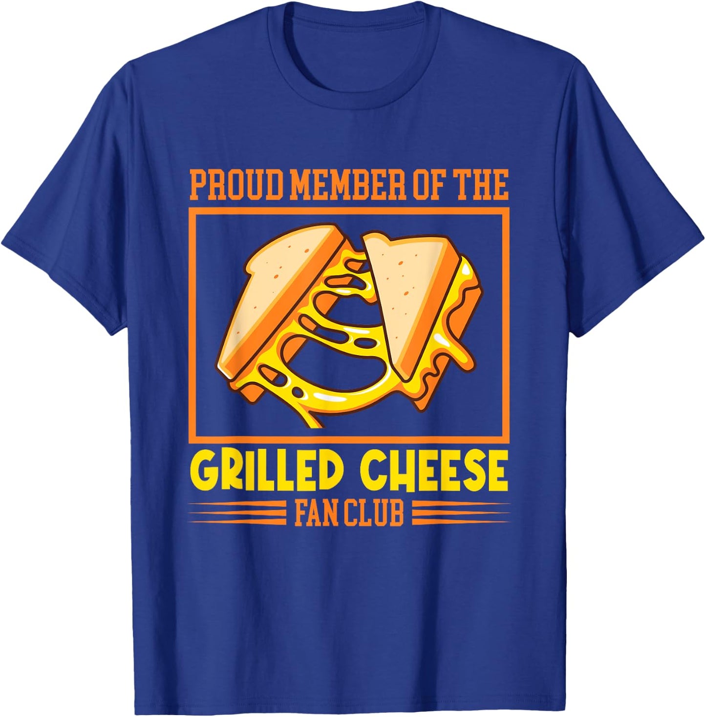 Funny Grilled Cheese T-Shirt - T-Shirt | Royal