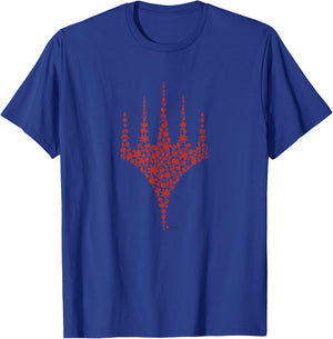 Magic: The Gathering Logo Lots T-Shirt - T-Shirt | Royal