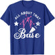 Women Squad Funny Cheerleading All About That Base Cheer T-Shirt - T-Shirt | Royal
