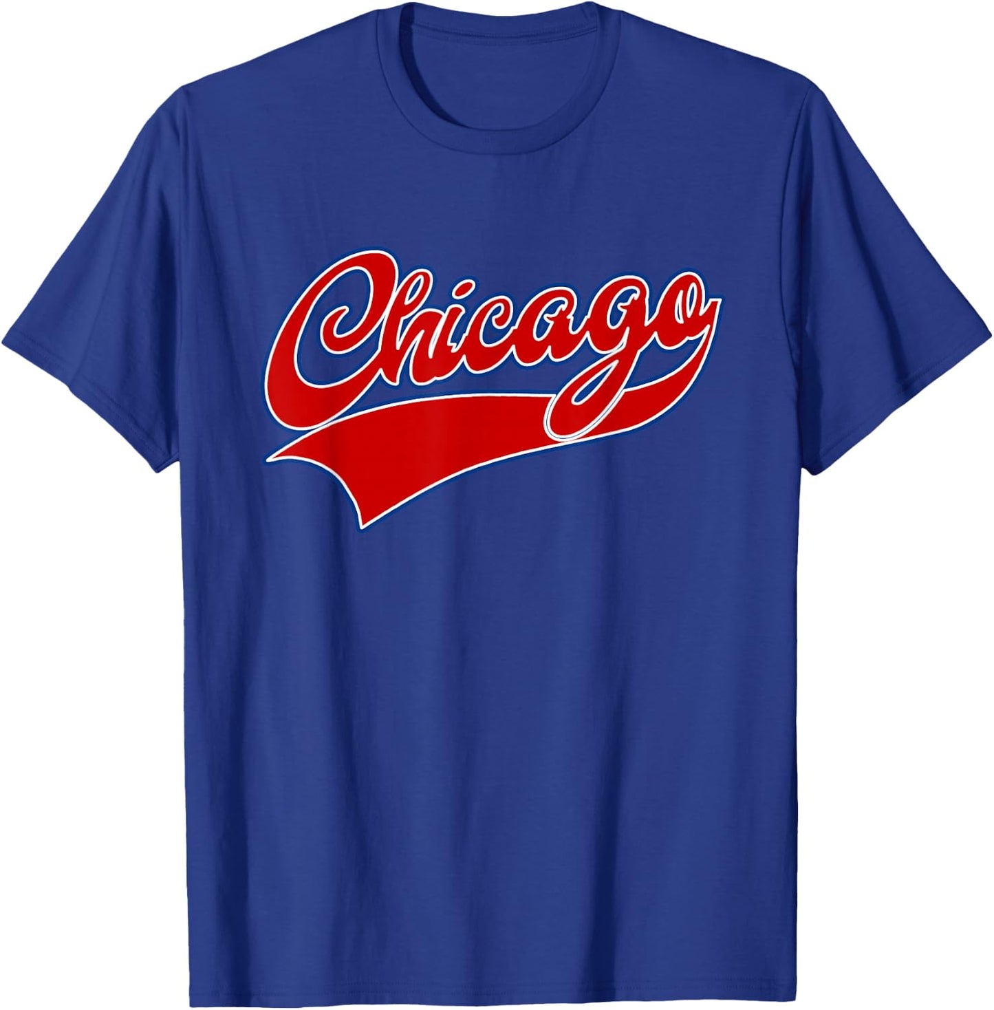 CHICAGO - Throwback Design - Classic T-Shirt - T-Shirt | Royal
