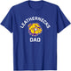 Western Illinois University Leathernecks Arched Dad T-Shirt - T-Shirt | Royal