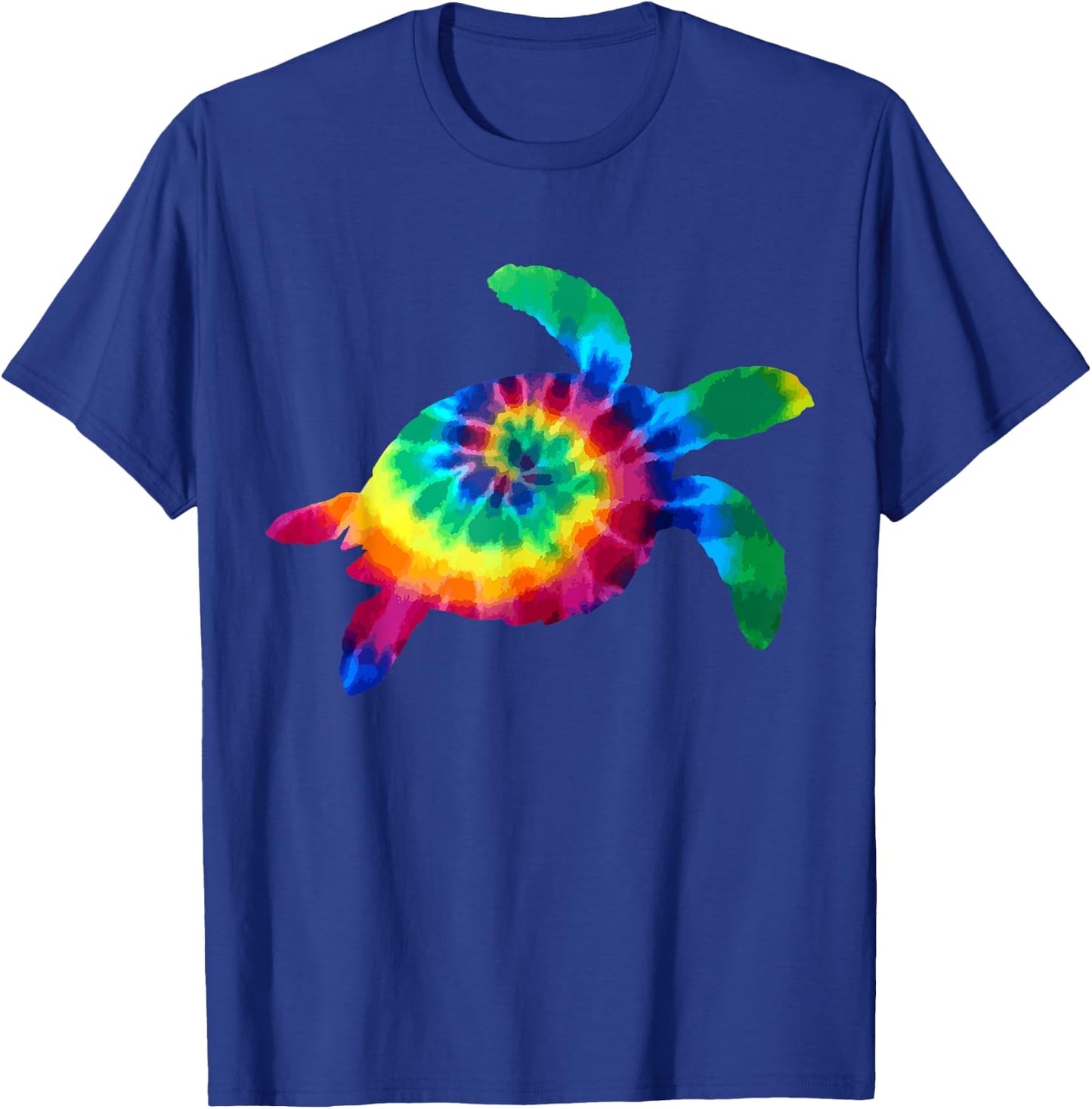 Wir Lieben Schildkrten Tortoise Tie Dye Vintage Diving Diver T-Shirt - T-Shirt | Royal