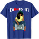 Earned It BSN Bachelor Of Nursing Black College Graduate RN T-Shirt - T-Shirt | Royal