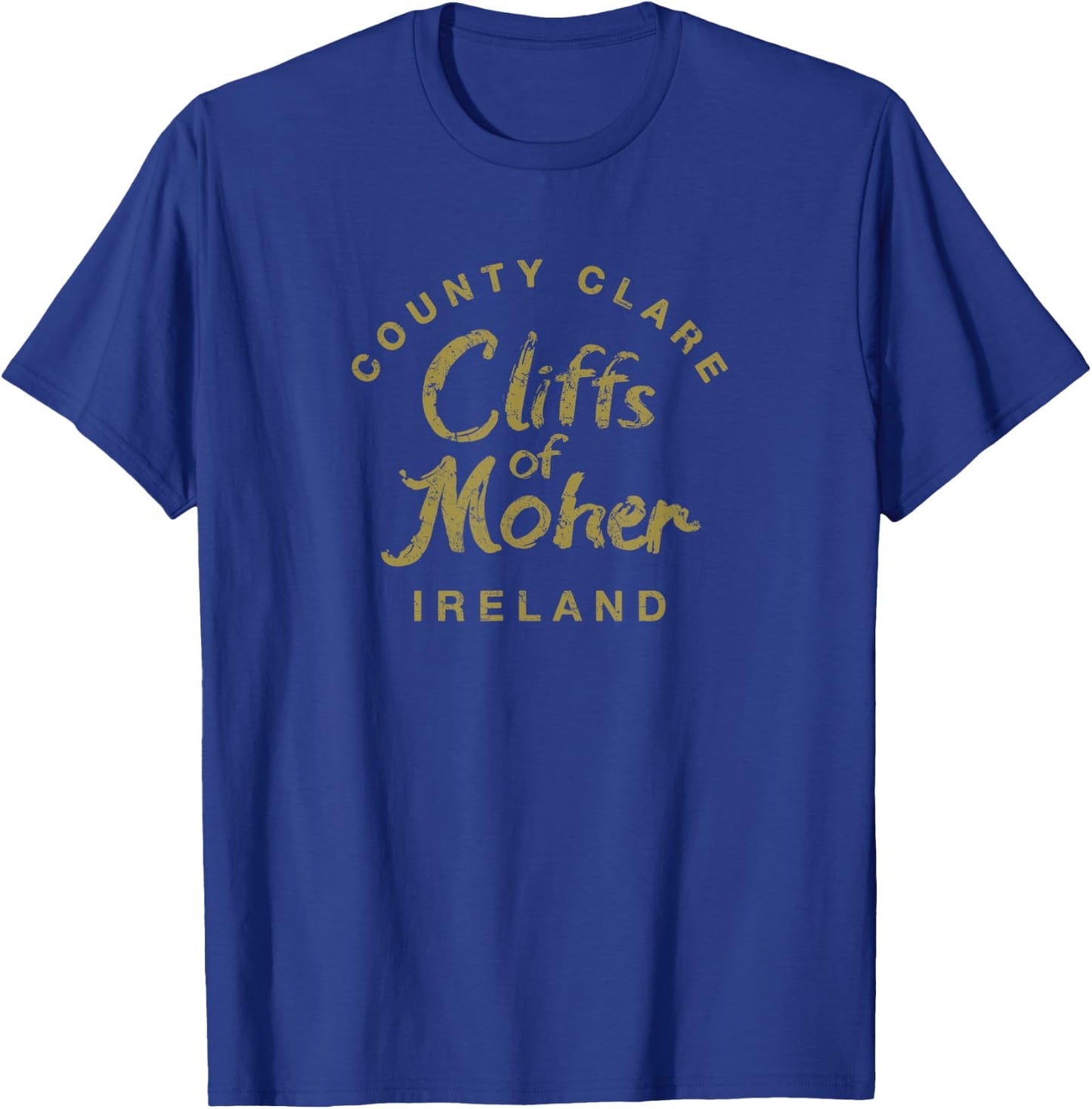 Ireland Cliffs of Moher Irish Vintage T-Shirt - T-Shirt | Royal