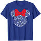 Disney Minnie Mouse Stars Americana T-Shirt - T-Shirt | Royal