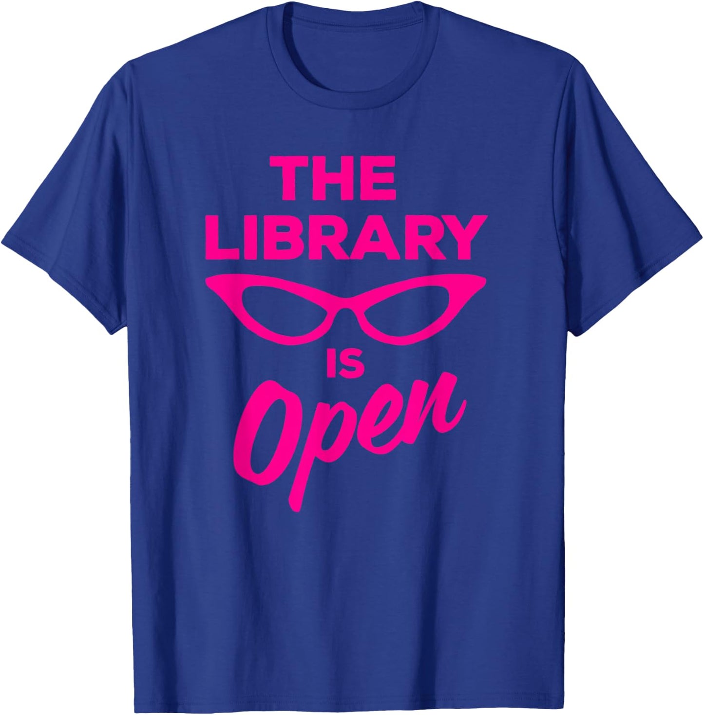 The Library is Open Drag Queen T-Shirt - T-Shirt | Royal