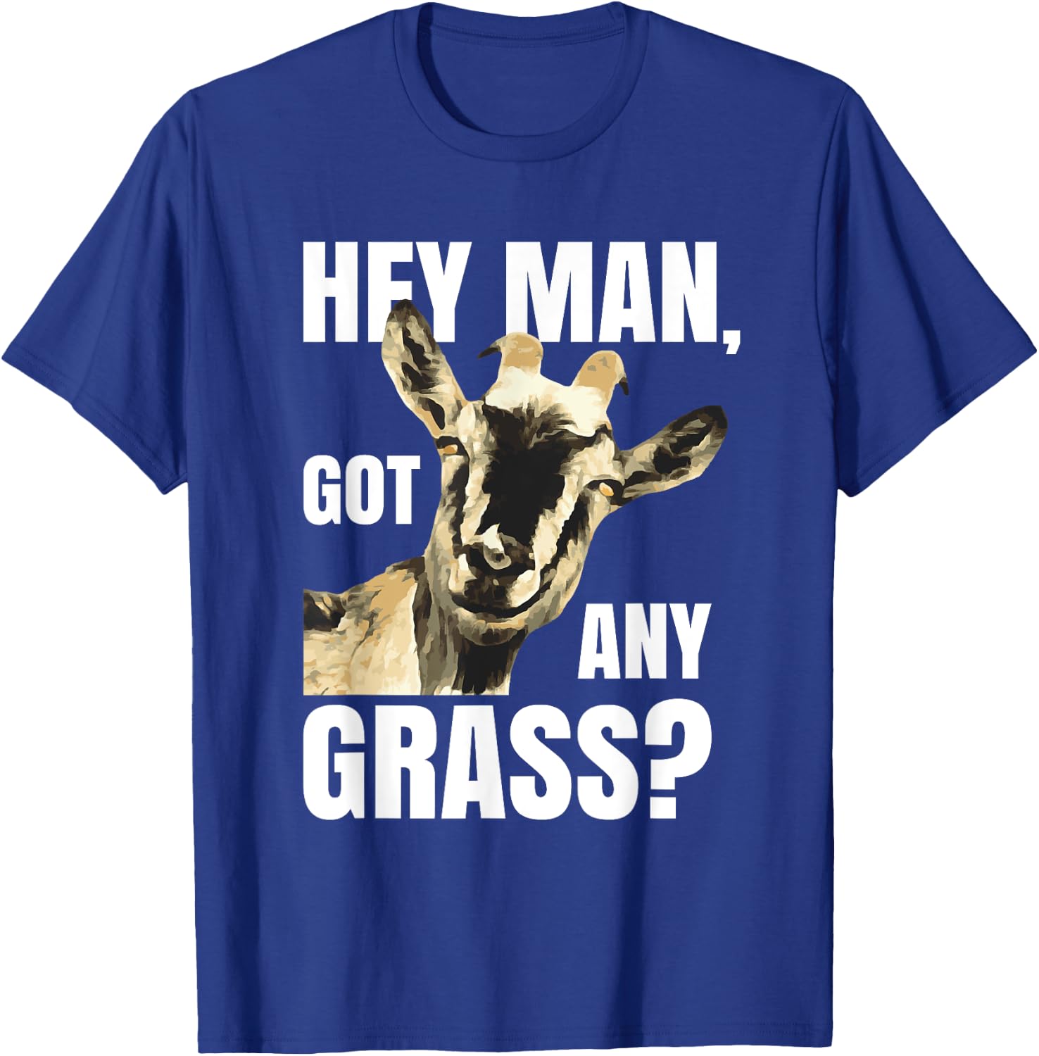 Farm Animal Pun Goat Shirts | Pets Meme Funny Goat T-Shirt - T-Shirt | Royal