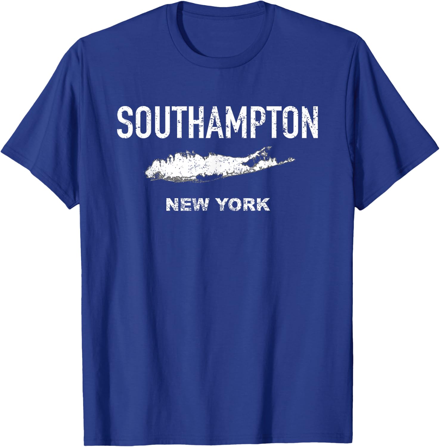 Vintage Southampton Long Island New York T-Shirt - T-Shirt | Royal