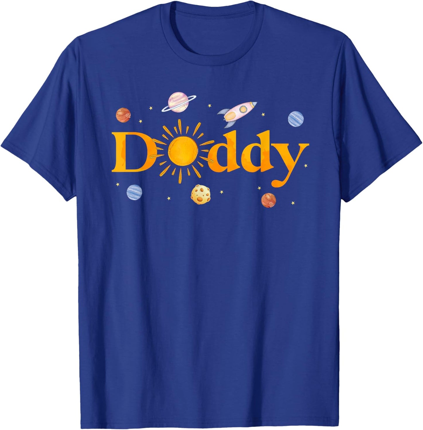 Daddy of The Birthday First Trip Around The Sun Bday Boy T-Shirt - T-Shirt | Royal