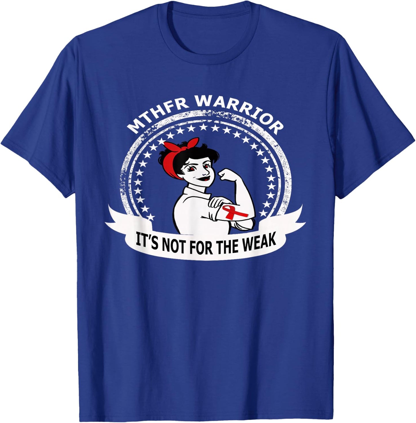 Mthfr Warrior Awareness T-Shirt - T-Shirt | Royal
