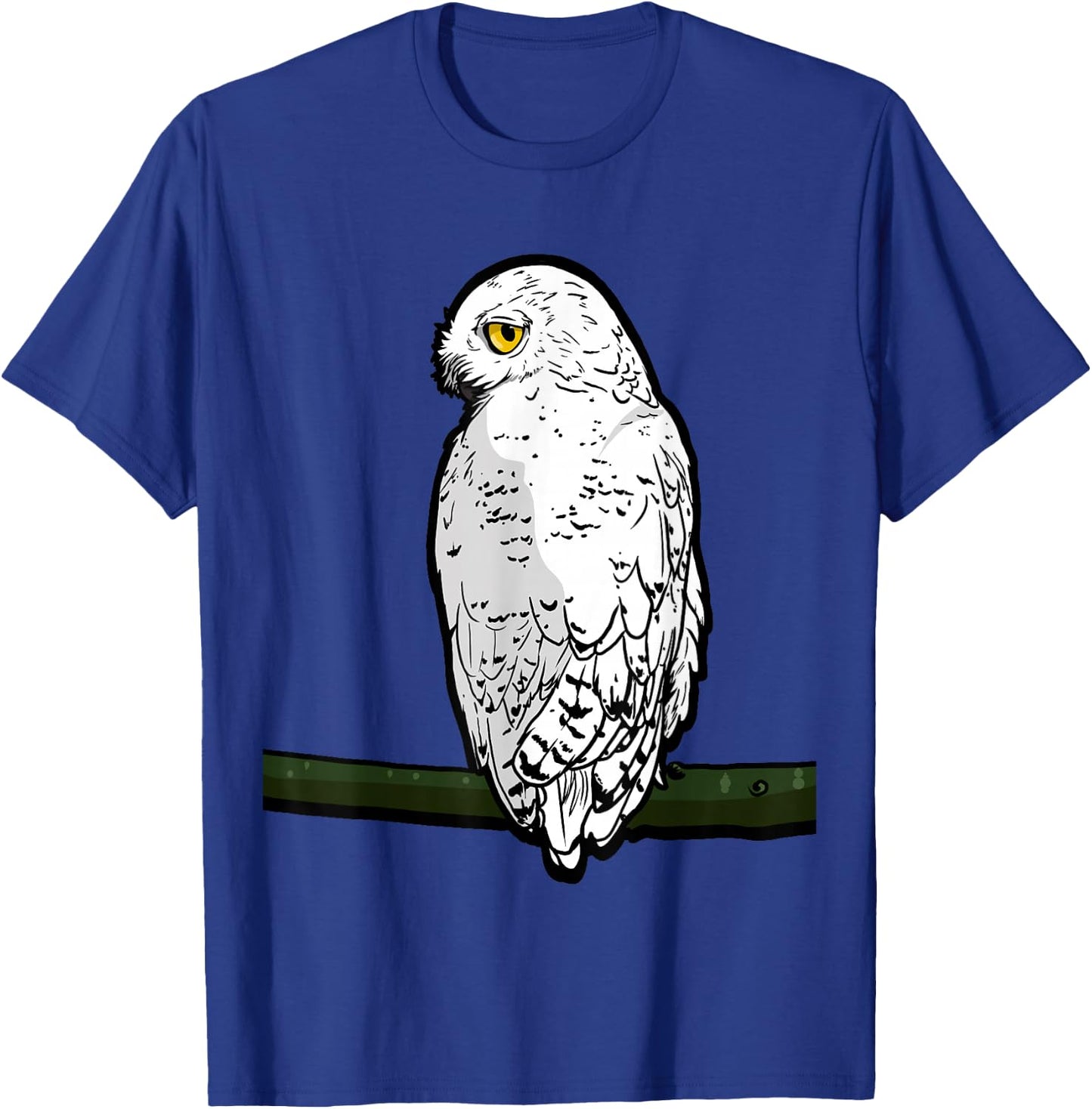 Snow Owl Gift T-Shirt - T-Shirt | Royal