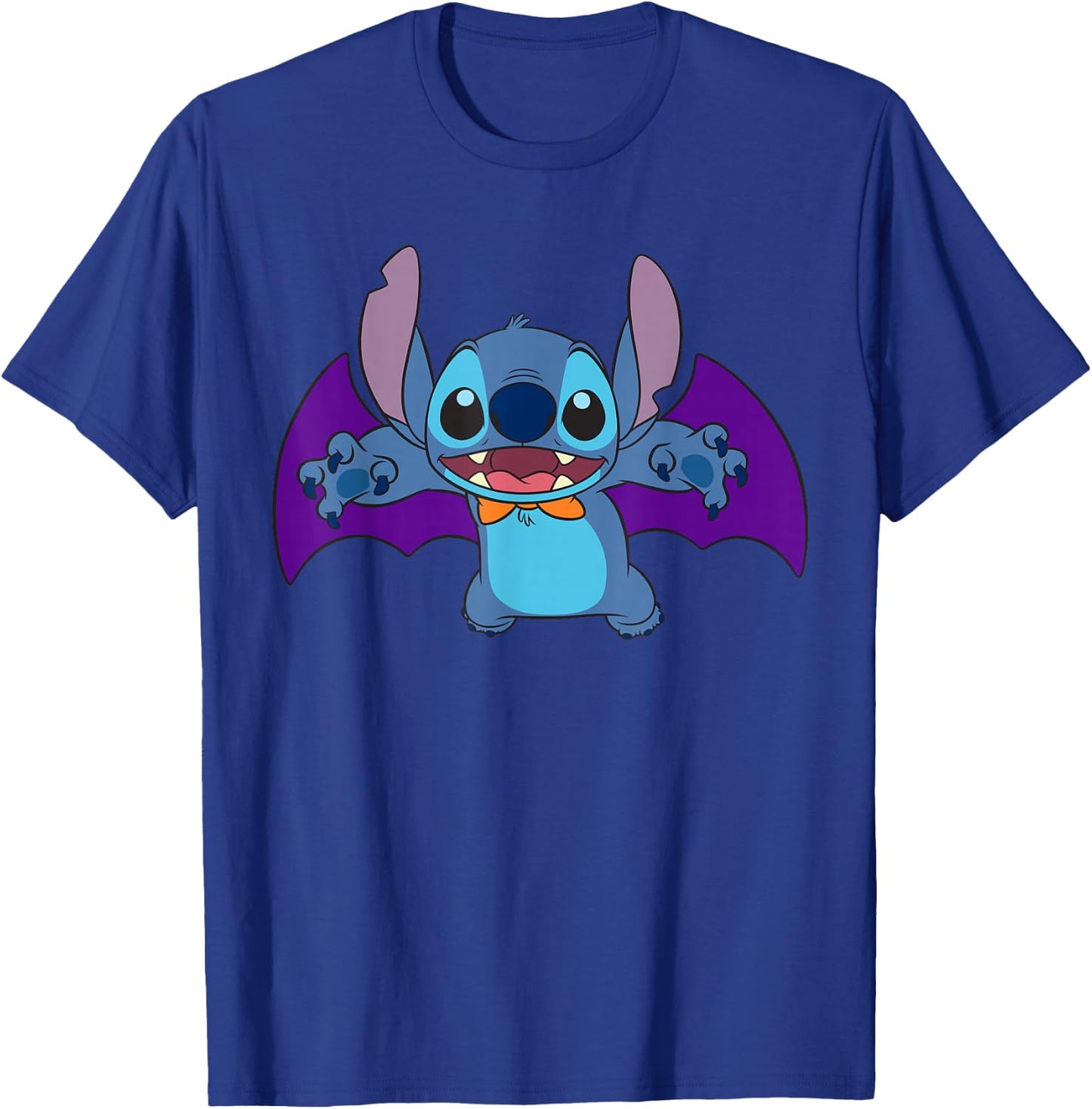 Disney Stitch Halloween Bat Costume T-Shirt - T-Shirt | Royal