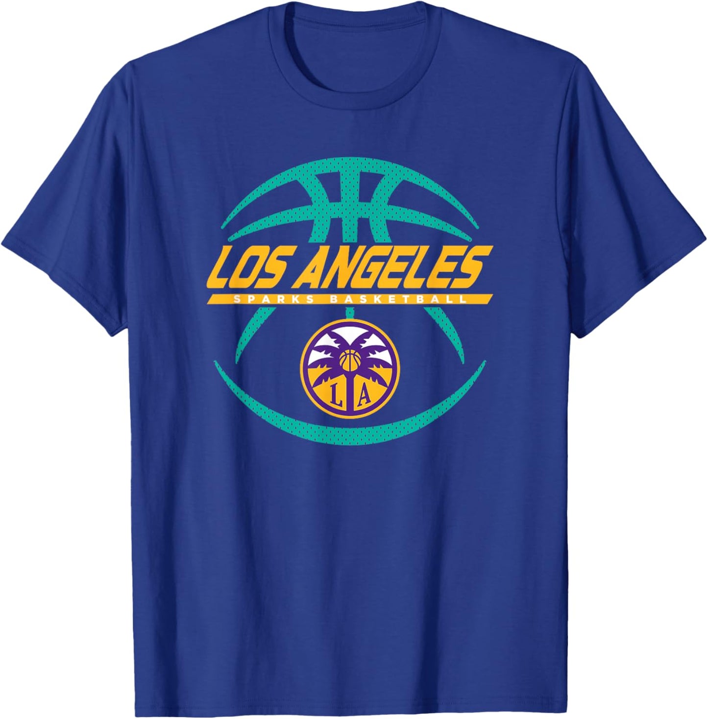 WNBA Los Angeles Sparks The Rock T-Shirt - T-Shirt | Royal