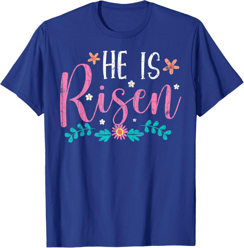 He Is Risen Easter Design Christian Funny Graphic