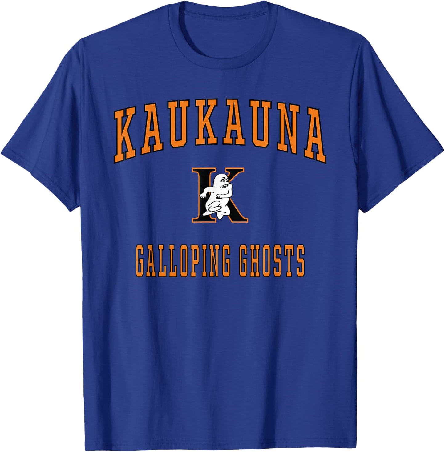 Kaukauna High School Galloping Ghosts T-Shirt - T-Shirt | Royal