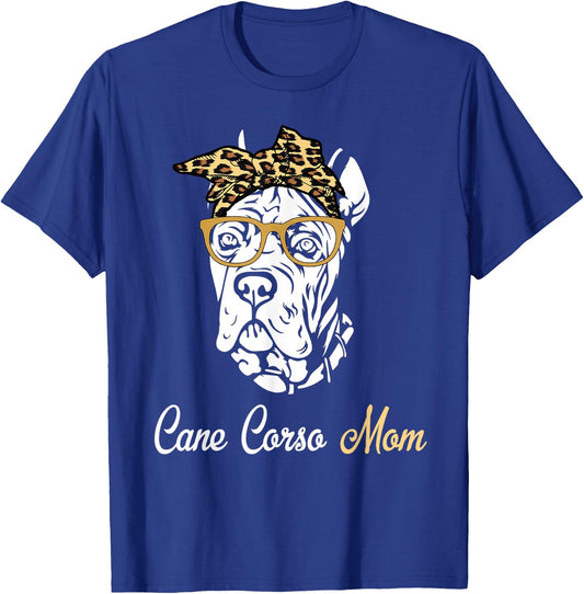Birthday and Mother's day Gift-Cane Corso Mom T-Shirt - T-Shirt | Royal