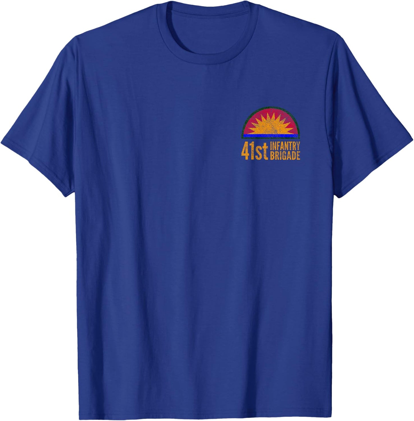 41st Infantry Brigade Army Division T-Shirt - T-Shirt | Royal