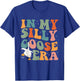 In My Silly Goose Era Funny Retro Silly Goose Men Women Kids T-Shirt - T-Shirt | Royal